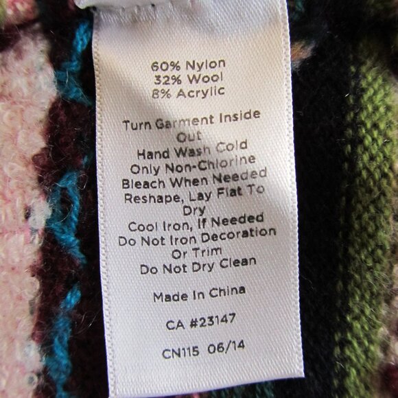 Talbots Striped Embellished Long Sleeves Women’s Sweater XL - Picture 11 of 11